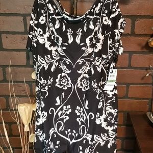 Cold shoulder Inc top